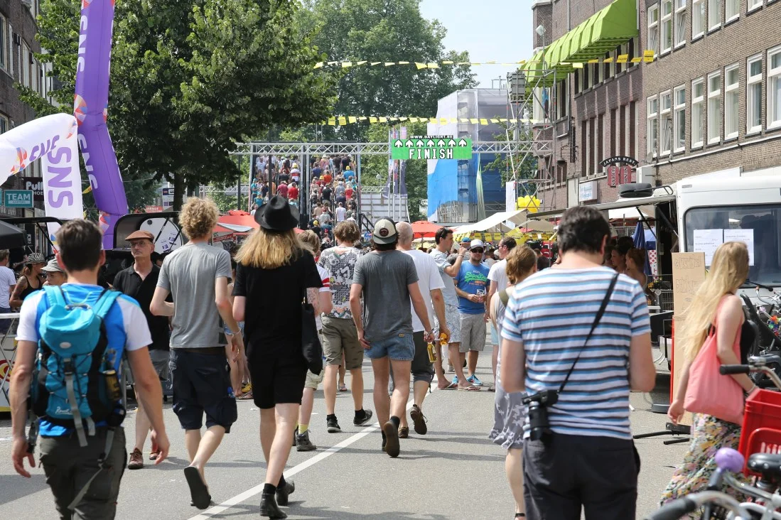 Grand Départ Utrecht 2015 - Tour de France start met LED-publieksstroomsturing
